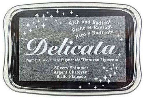 Delicata - Ink Pad - Silvery Shimmer