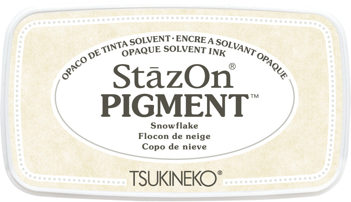 Tsukineko - StazOn Pigment Ink Pad - Snowflake
