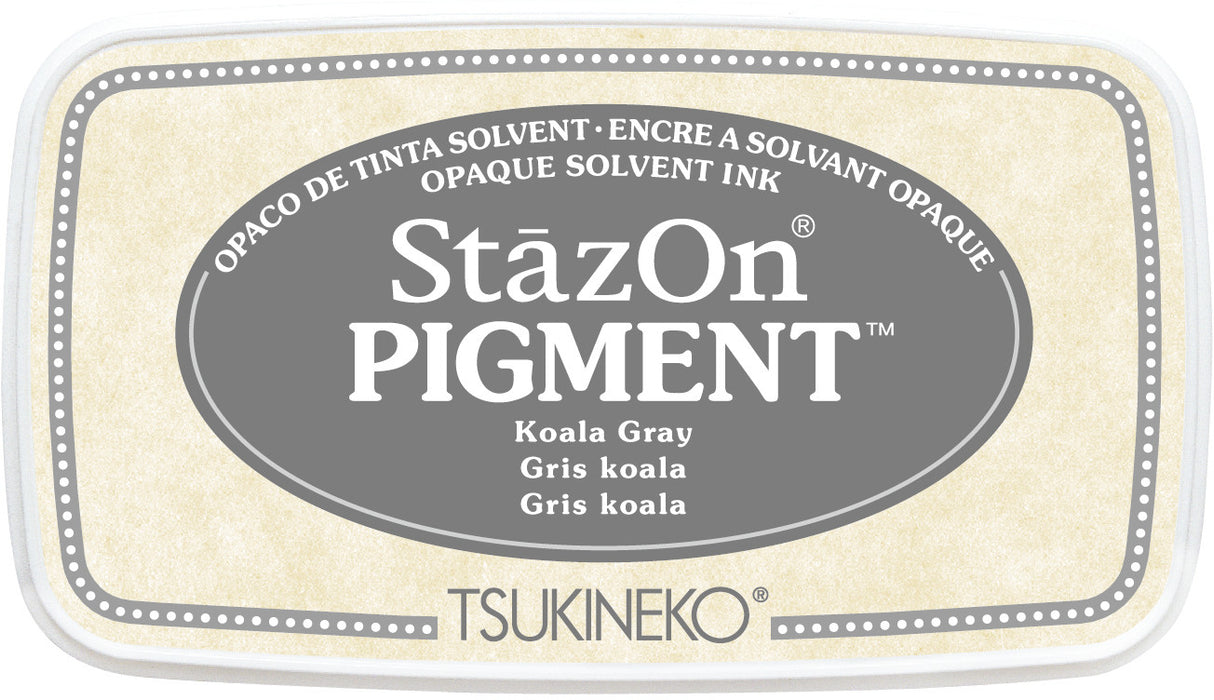 Tsukineko - StazOn Pigment Ink Pad - Koala Gray