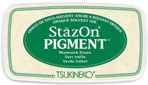 Tsukineko - StazOn Pigment Ink Pad - Shamrock Green