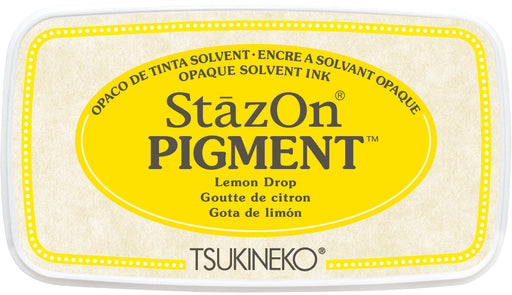 Tsukineko - StazOn Pigment Ink Pad - Lemon Drop