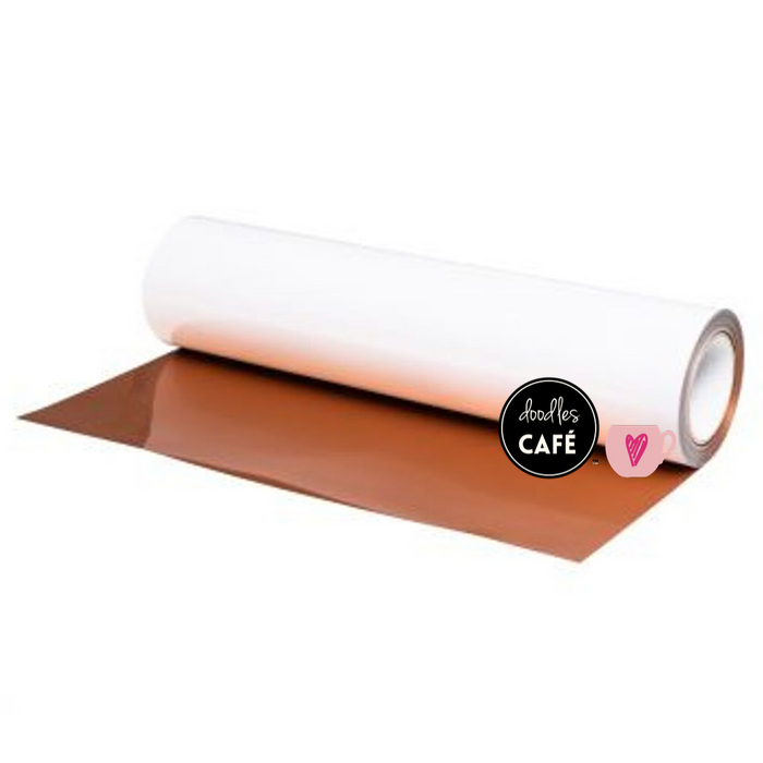 Poli-Flex Turbo - (Stretch) Sport, Heat Transfer Vinyl - Bright Copper (Jewel Shimmer Finish)30cm x 1m