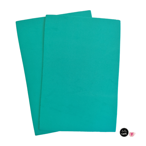 Doodles - A4 Foam Sheets 2mm - Turquoise - 25 Pack