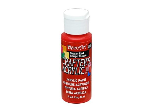 DecoArt - Crafter's Acrylic Paint - Tuscan Red