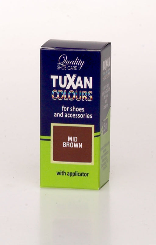 Tuxan Colours - Pigmented Dye - Leather, Shoes & Accessories - Mid Brown