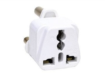 Travel Adapter for International to South Africa 3 Pin - Cream