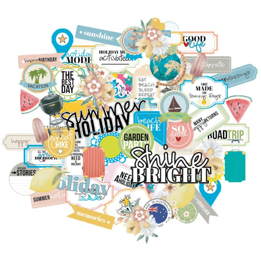 Uniquely Creative - Paper Die Cuts - Summer Holiday