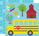 TPC Studio - 12" x 12" Cardstock - Back to School Bus - Die-cut