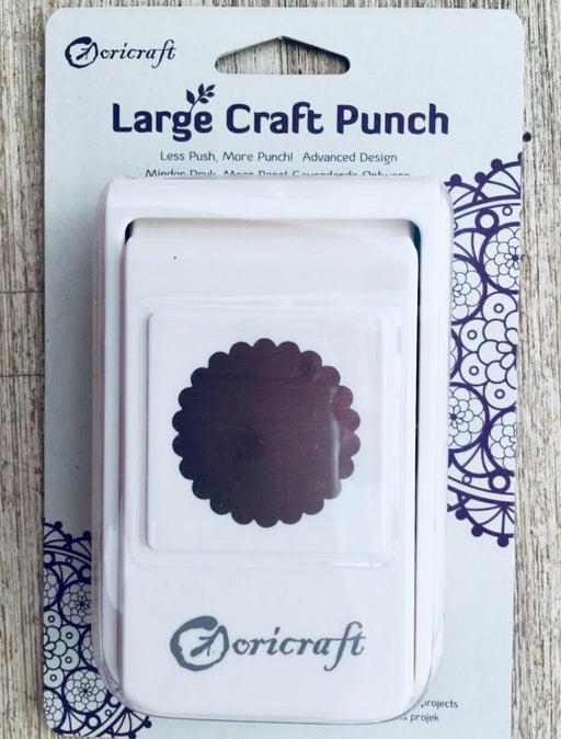 Oricraft - Large Punch - Scalloped Circle 1.5"