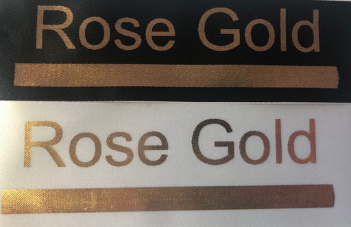 Klic-n-Print - Gold Resin - 55mm x 60m (25mm Core - G500) - Rose Gold Metallic