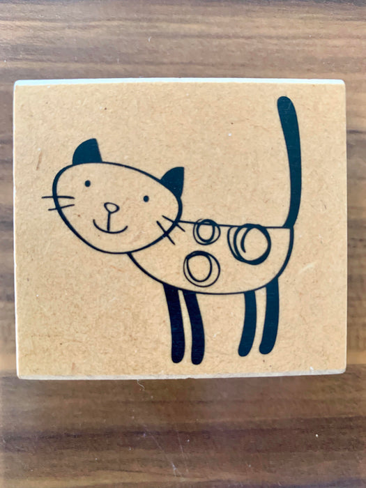 Oricraft - Wood Stamps - Cat