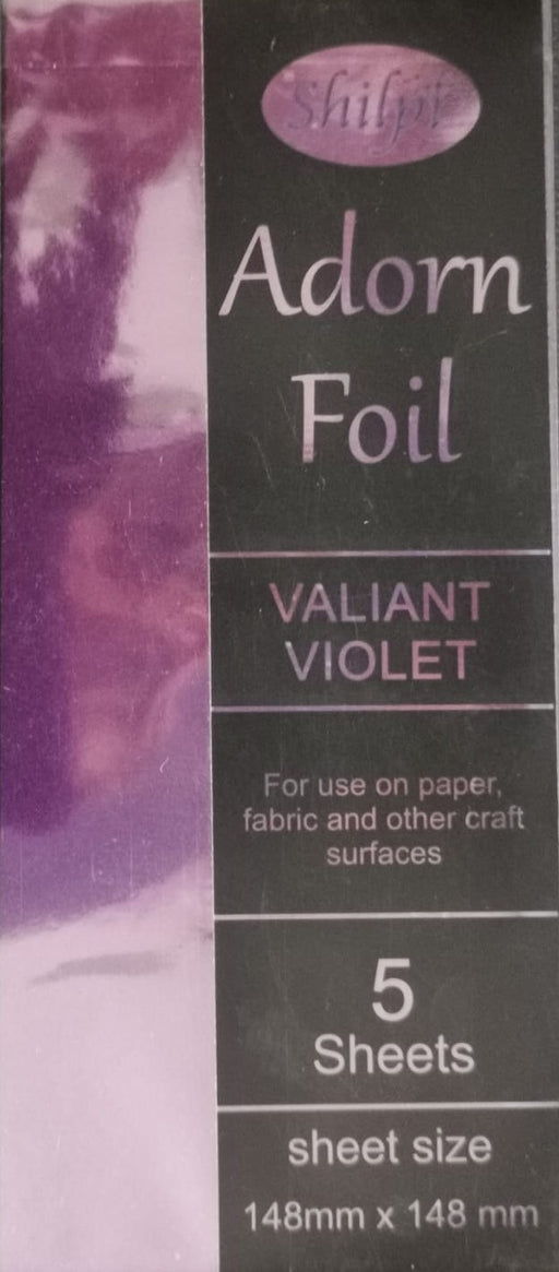 Shilpi - Transfer Foil - 5 sheets - Valiant Violet