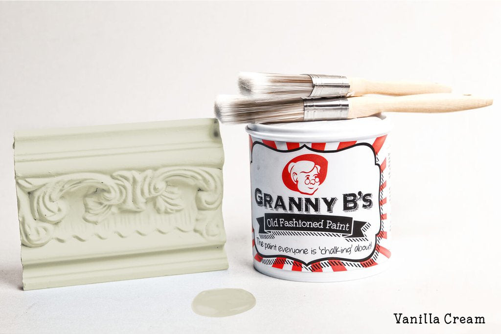 Granny B's - Old Fashioned Paint - Vanilla Cream (Off White Cream) - 125ml