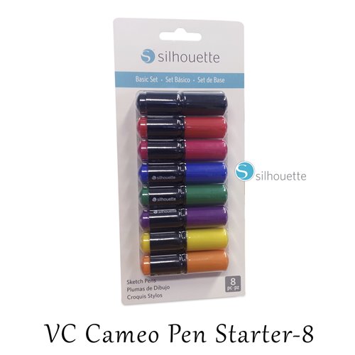 Silhouette America - Cameo 4 - Sketch Pens - Basic Set