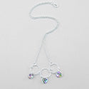 Chain, 2.3 mm / .091 in Dapped Small Cable, Silver Plated, 5 m / 16.4 ft