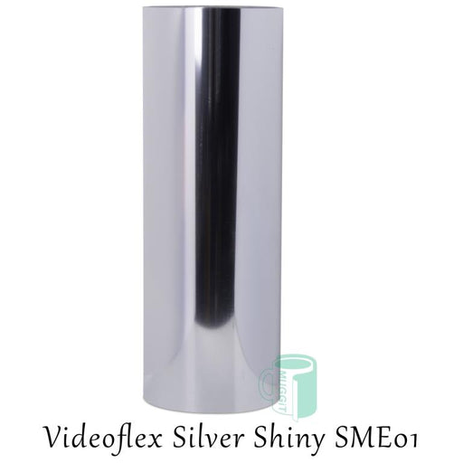 VideoFlex - Heat Transfer Vinyl - Silver Shiny