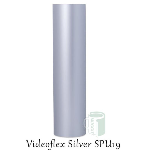VideoFlex - Heat Transfer Vinyl - Silver (Metallic)