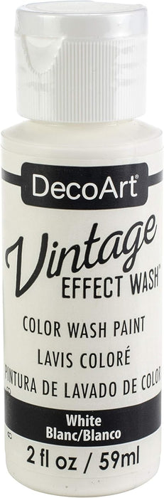 Deco Art Vintage  Effect Wash White/Blanc