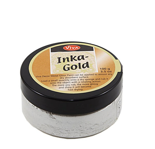 Viva Decor - Inka Gold Metallic - Rub Base Coat - Silver