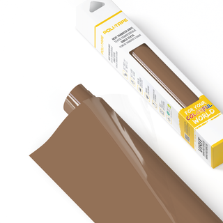 Poli-Flex Turbo - Heat Transfer Vinyl - Coffee (30cmx122m)
