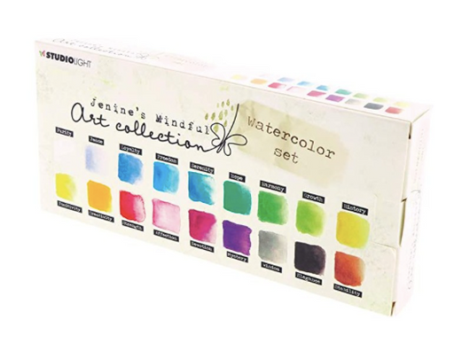 Studio Light - Jenine's Mindful Art Collection - Watercolor Set