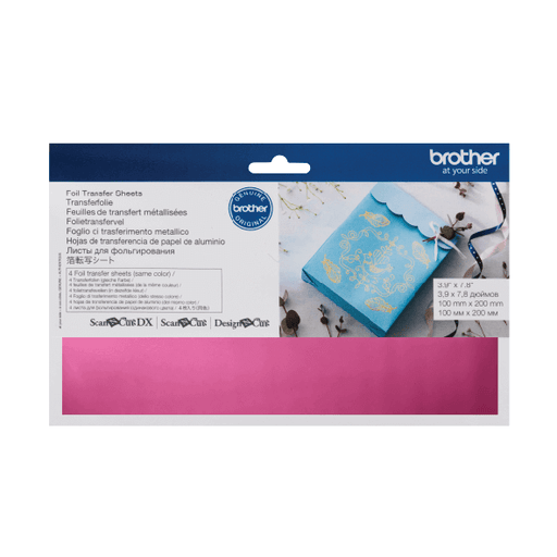 Brother - ScanNCut - SDX125 Foil Transfer Sheets - Pink