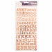 American Crafts - Thickers - Alphabet Stargrazer - Copper Foil