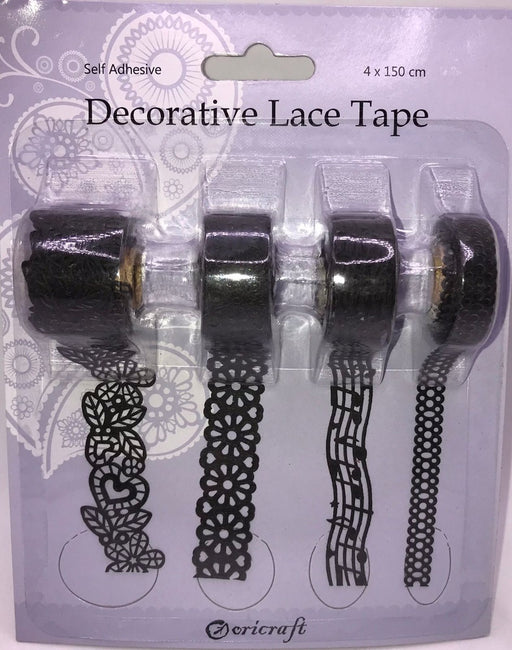 Oricraft - Decorative Lace Tape - Self-Adhesive - 3 PK