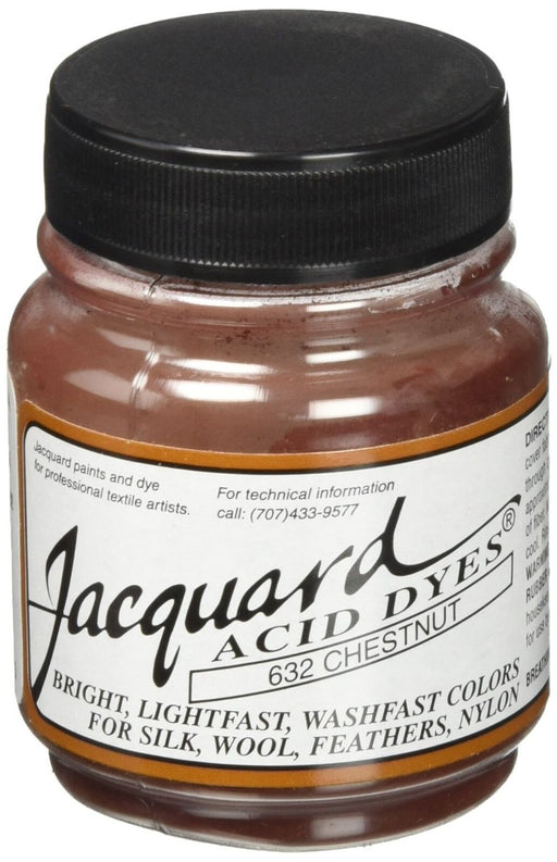 Jacquard Acid Dyes .5oz-CHESTNUT