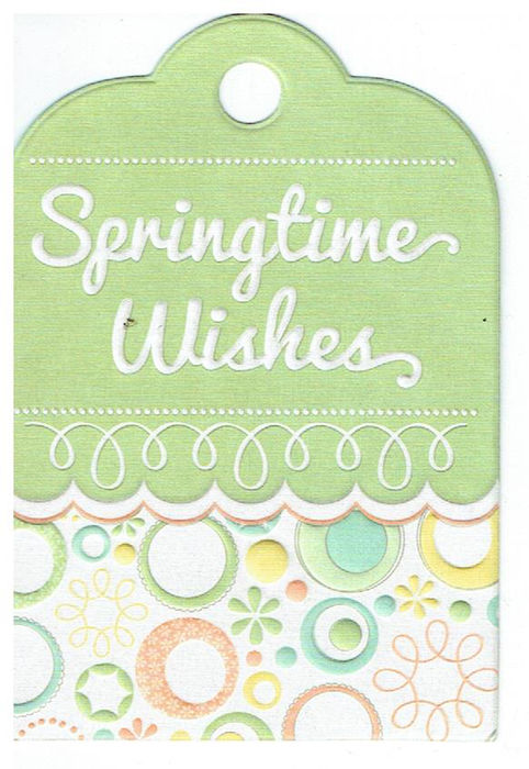 We R Memory Keepers - Embossed Tags - Wishes