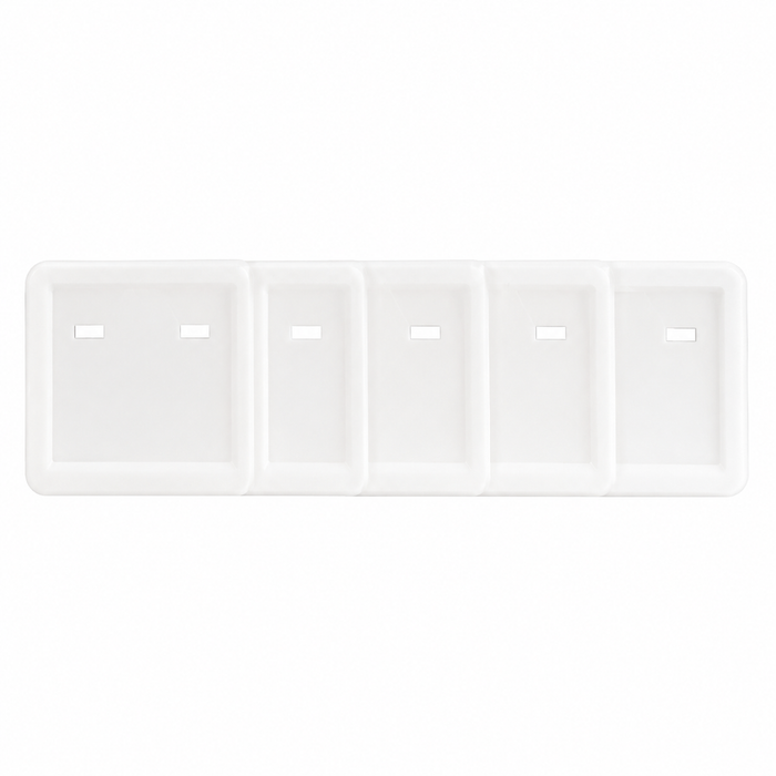 Doodles - Fridge Magnet and Badge Plastic Cases - 50mm x 50mm - 100pc