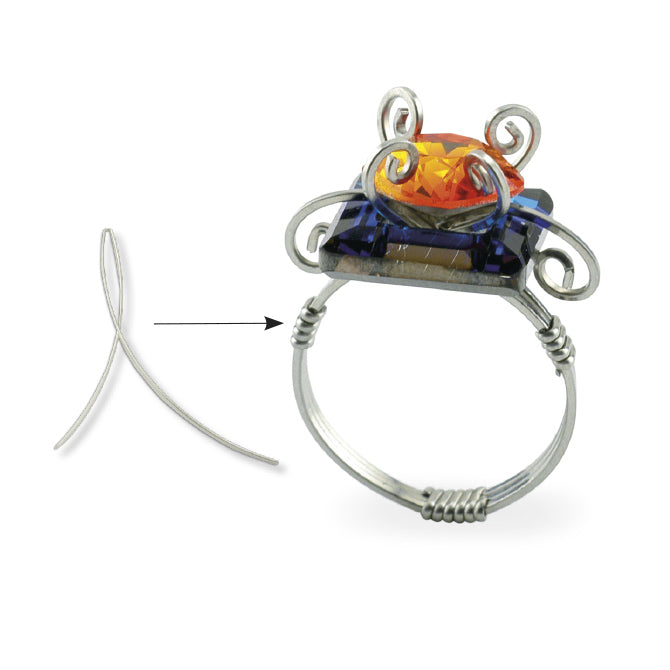 Wire Banding Pliers, Double Band, 2 X 20 & 2 X 21 gauge, Stainless Steel Construction