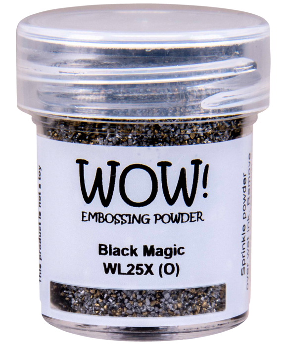 Wow - Embossing Powder - Black Magic X 15ml Jar