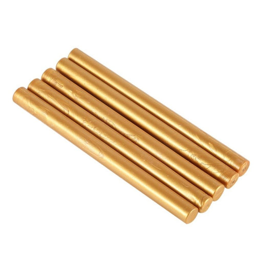 Jax Wax - Mini Sealing Wax - Metallic Yellow Gold - BULK (20 mini sticks per package)