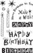 Oricraft - Clear Stamps - Birthday Set 1