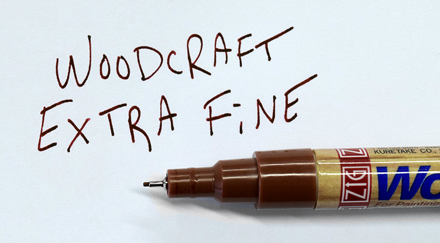 Kuretake - Zig Woodcraft - Extra Fine - Silver