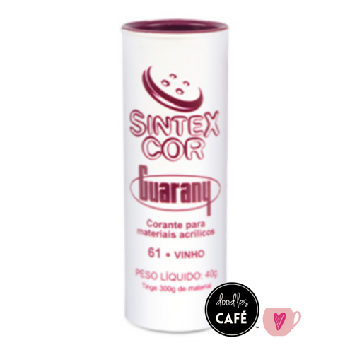 Gaurany - Sintexcor - Dye for Acrylic & Acetate Items - Burgundy