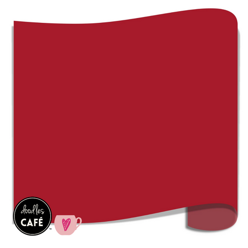 Flex Classic - Heat Transfer Vinyl - Red - Matt (25cmx1m)