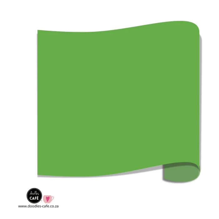 Poli-Flex Turbo - Heat Transfer Vinyl - OLIVE (30cm x 1m)