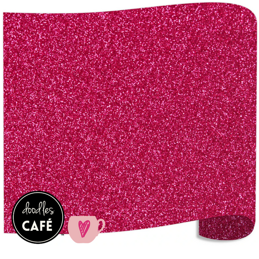 Flex Classic Glitter - Heat Transfer Vinyl - Pink Glitter (25cmx1m)