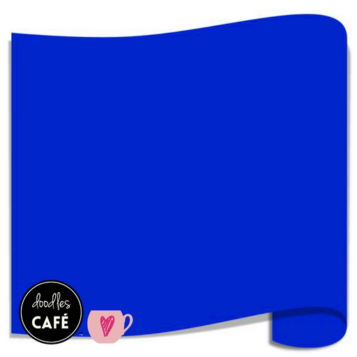 Flex Classic - Heat Transfer Vinyl - Blue 55 - Matt (25cmx1m)