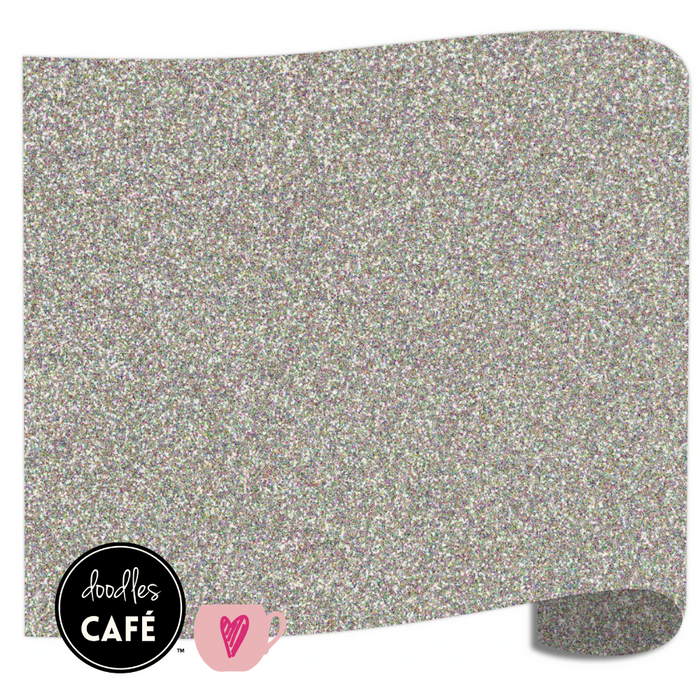 Poli-Flex Pearl Glitter - Heat Transfer - Multi (1m x 25cm)