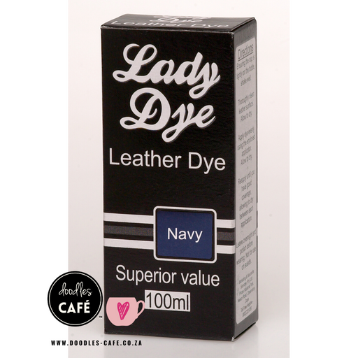 Lady Dye - Leather Dye - Navy -100ml