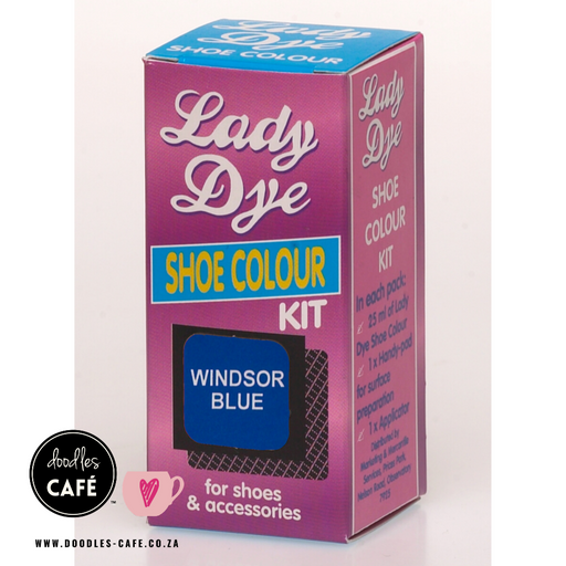 Lady Dye - Shoe Colour Kit - Windsor Blue