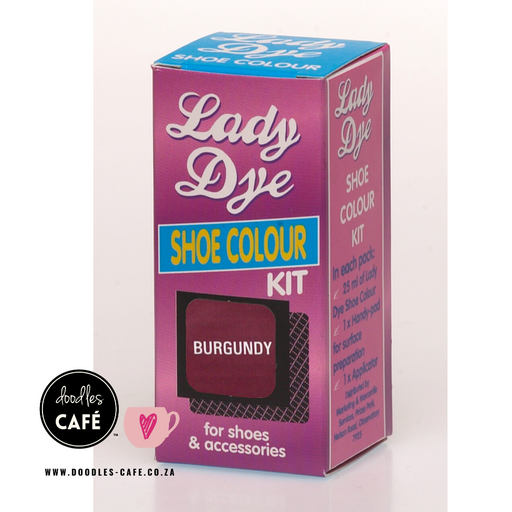 Lady Dye - Shoe Colour Kit - Burgundy