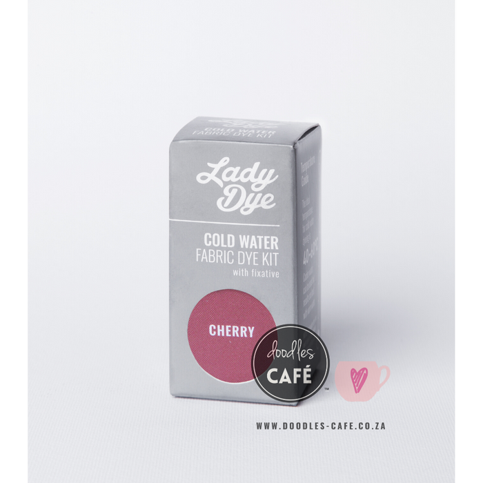 Lady Dye - Fabric Dye - Cold Water Dye - Cherry
